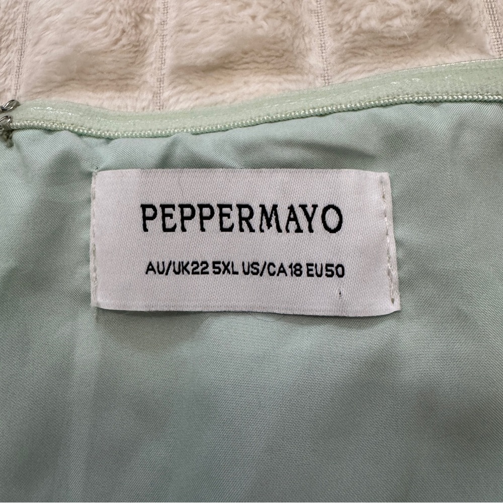 Peppermayo 5X Strapless Floral Maxi Midi Dress ~ Tropical Beach Summer - Picture 7 of 8
